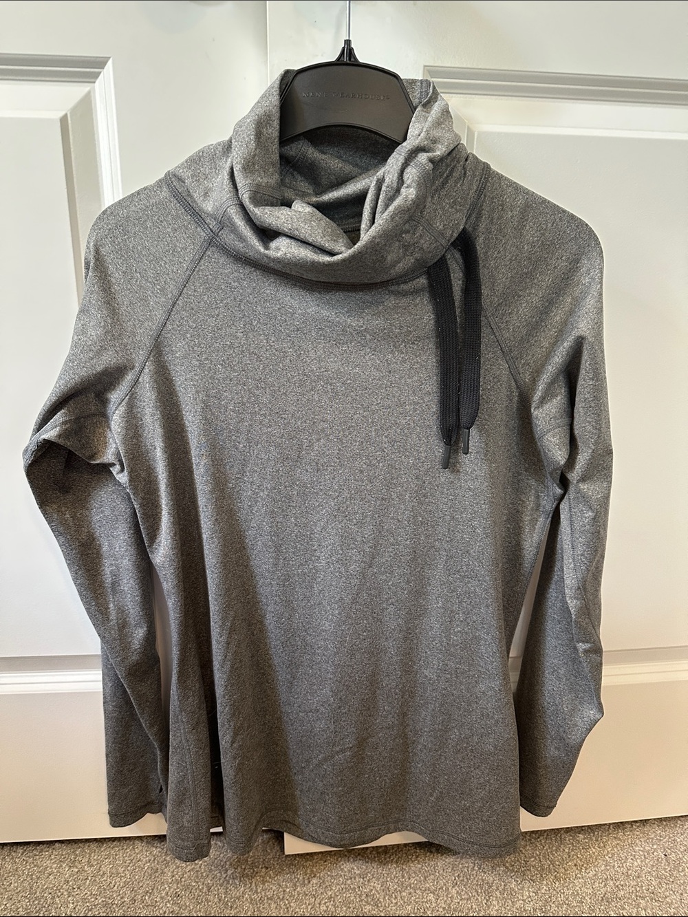 Nike Women's Gray Cowl Neck Pullover Hoodie